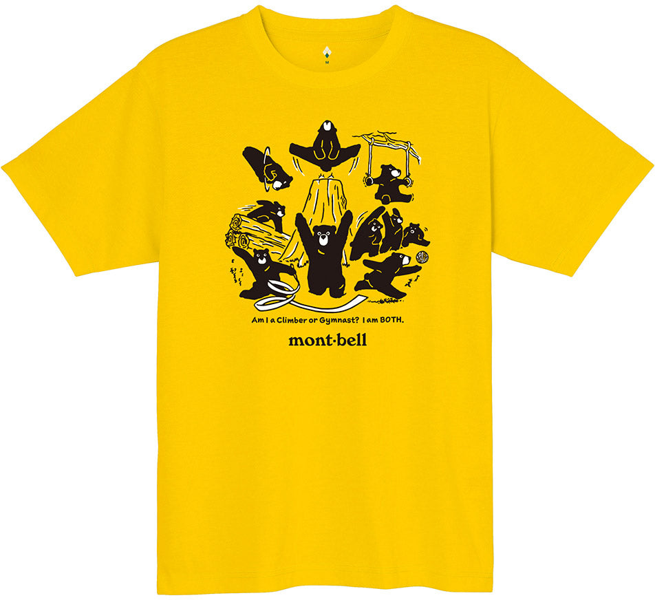 Montbell Wickron Tee Forest Gymnastics 1114849