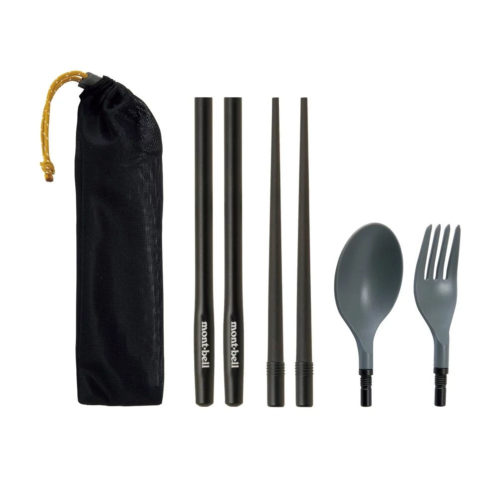 Montbell Stuck In Cutlery Set 黑色餐具套裝 1124873