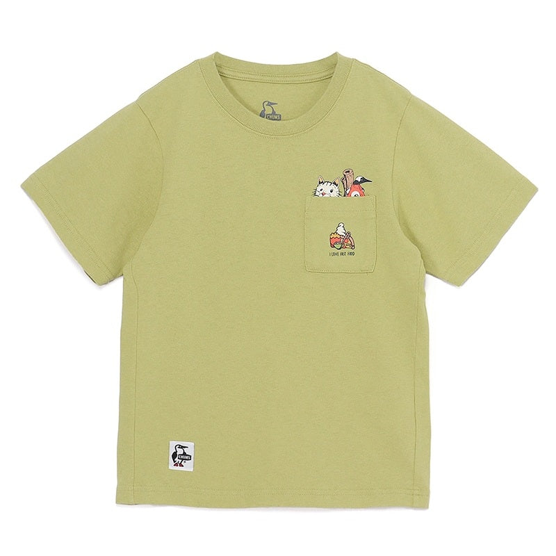 Chums Kid's Anti-bug Food Yokai Pocket T-shirt CH21-1362 童裝