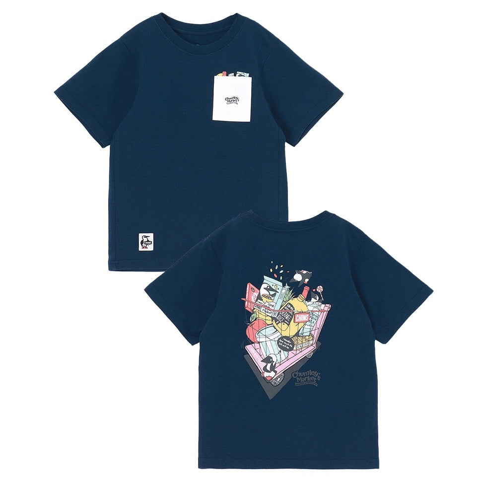 Chums Kid's Chumleys Market Pocket T-shirt CH21-1367 童裝
