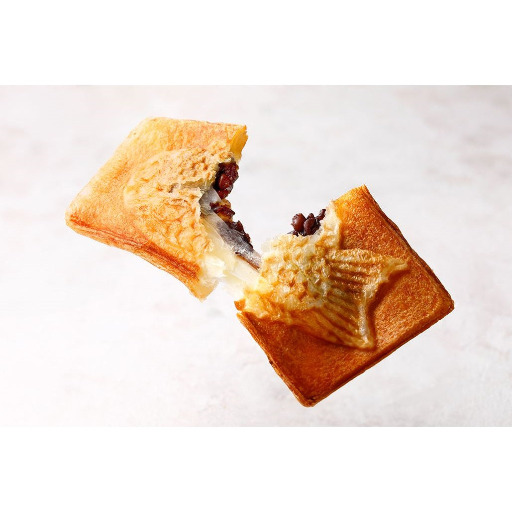 牛角酥皮鯛魚燒 - 紅豆味(急凍產品請單獨落單 .滿$359以上免運費至順豐站)