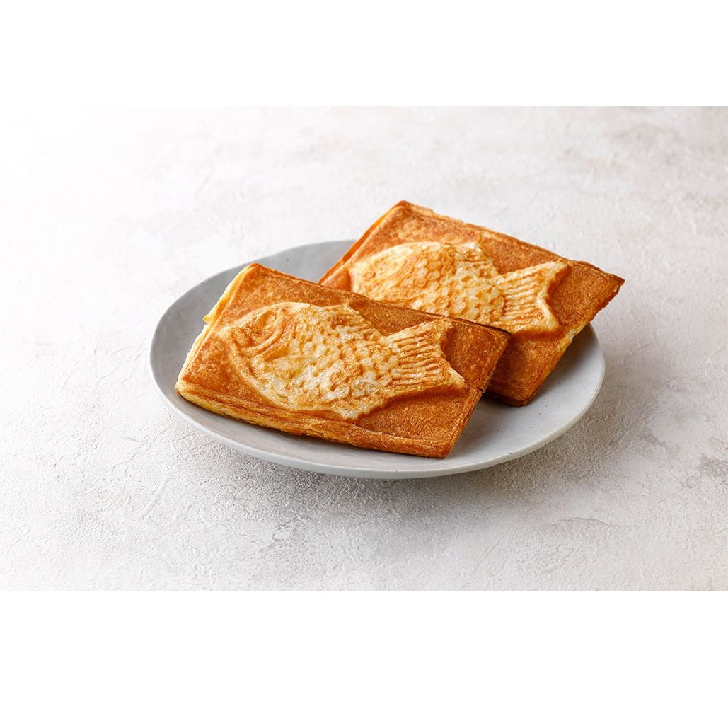 牛角酥皮鯛魚燒 - 紅豆味(急凍產品請單獨落單 .滿$359以上免運費至順豐站)