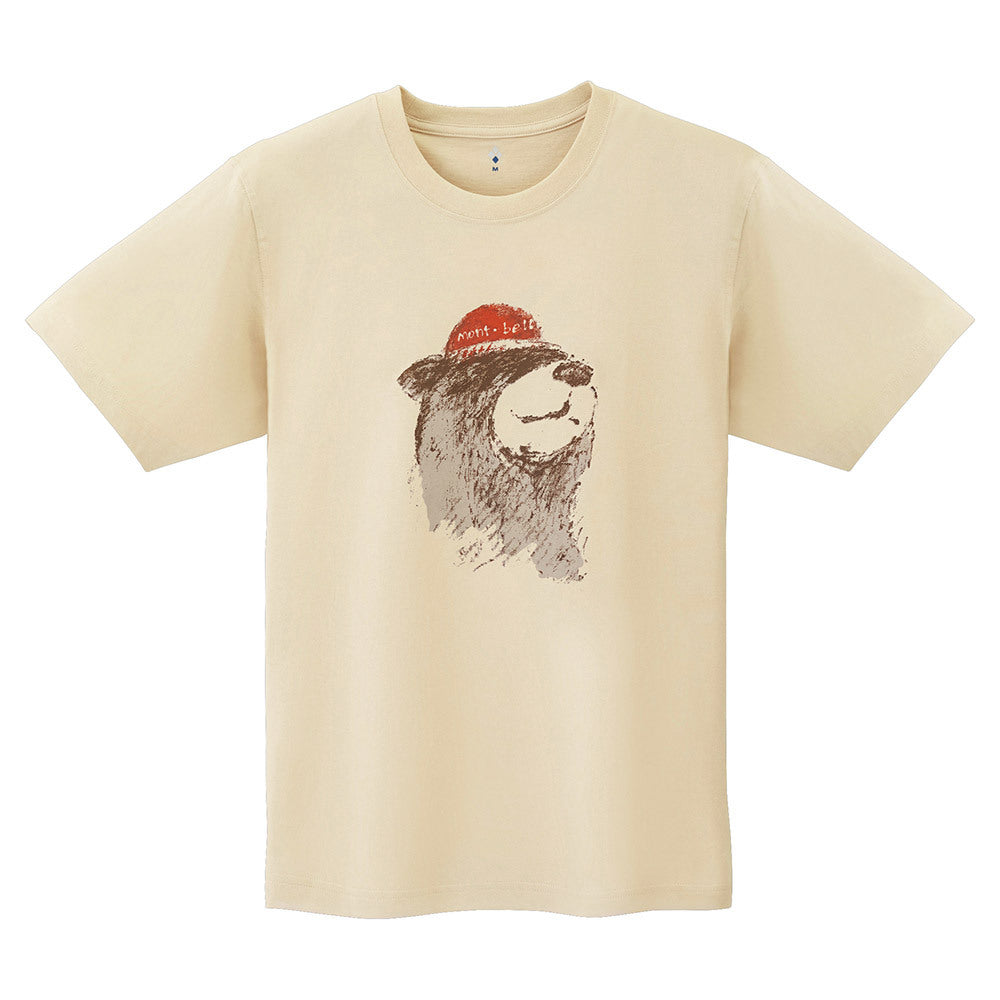 Montbell Pear Skin Cotton Tee Bear 男女兼用2104816
