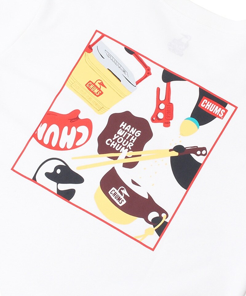 Chums Camp Gear Popin Art T-shirt Basil 淺綠色 CH01-2194 男裝