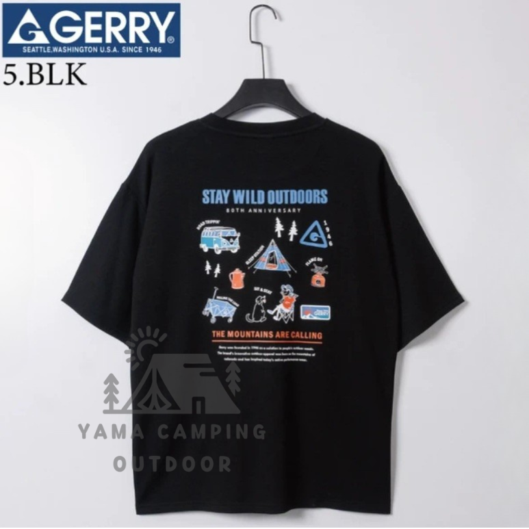 預購 Gerry Back Print Cool Touch Tee 涼感T Camping Gear