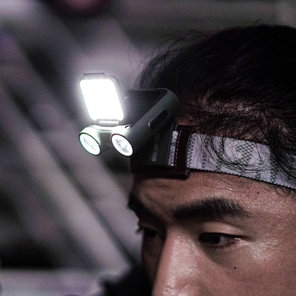 Lumena X3 Headcap Light 多功能戶外頭燈 送矽膠保護套