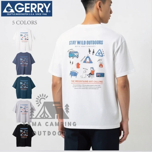 預購 Gerry Back Print Cool Touch Tee 涼感T Camping Gear