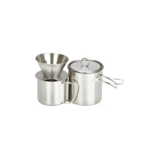 Belmont ALL-IN-ONE Titanium Dripper & Cooker Set (Light) BM-349 四合一手沖咖啡鍋具 (輕量版)