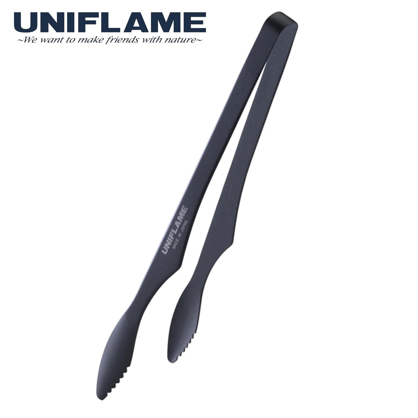 Uniflame Unicera Tong #615270 黑色不鏽鋼烤肉夾