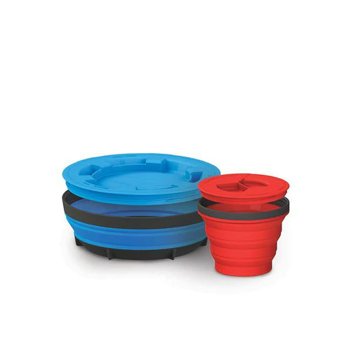 Sea To Summit X Seal & Go Set Large 摺疊式有蓋杯碗套裝 (大)