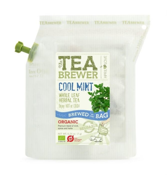 April Love Teabrewer - Cool Mint Organic Herbal Tea 有機酷薄荷花茶包