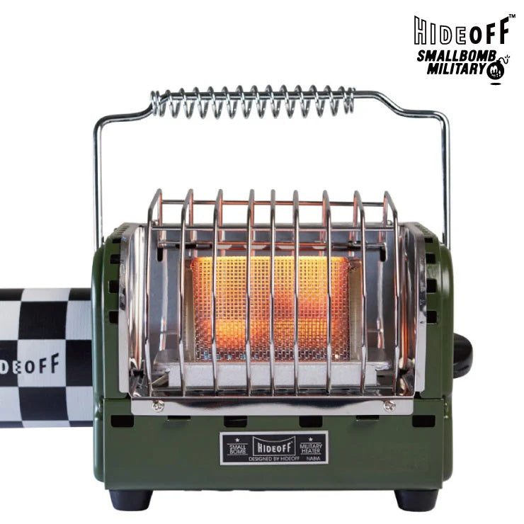 HIDEOFF Smallbomb Military Heater 軍風solo迷你暖爐(軍綠)