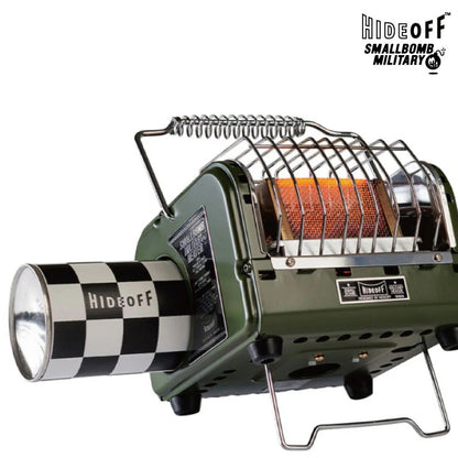 HIDEOFF Smallbomb Military Heater 軍風solo迷你暖爐(軍綠)