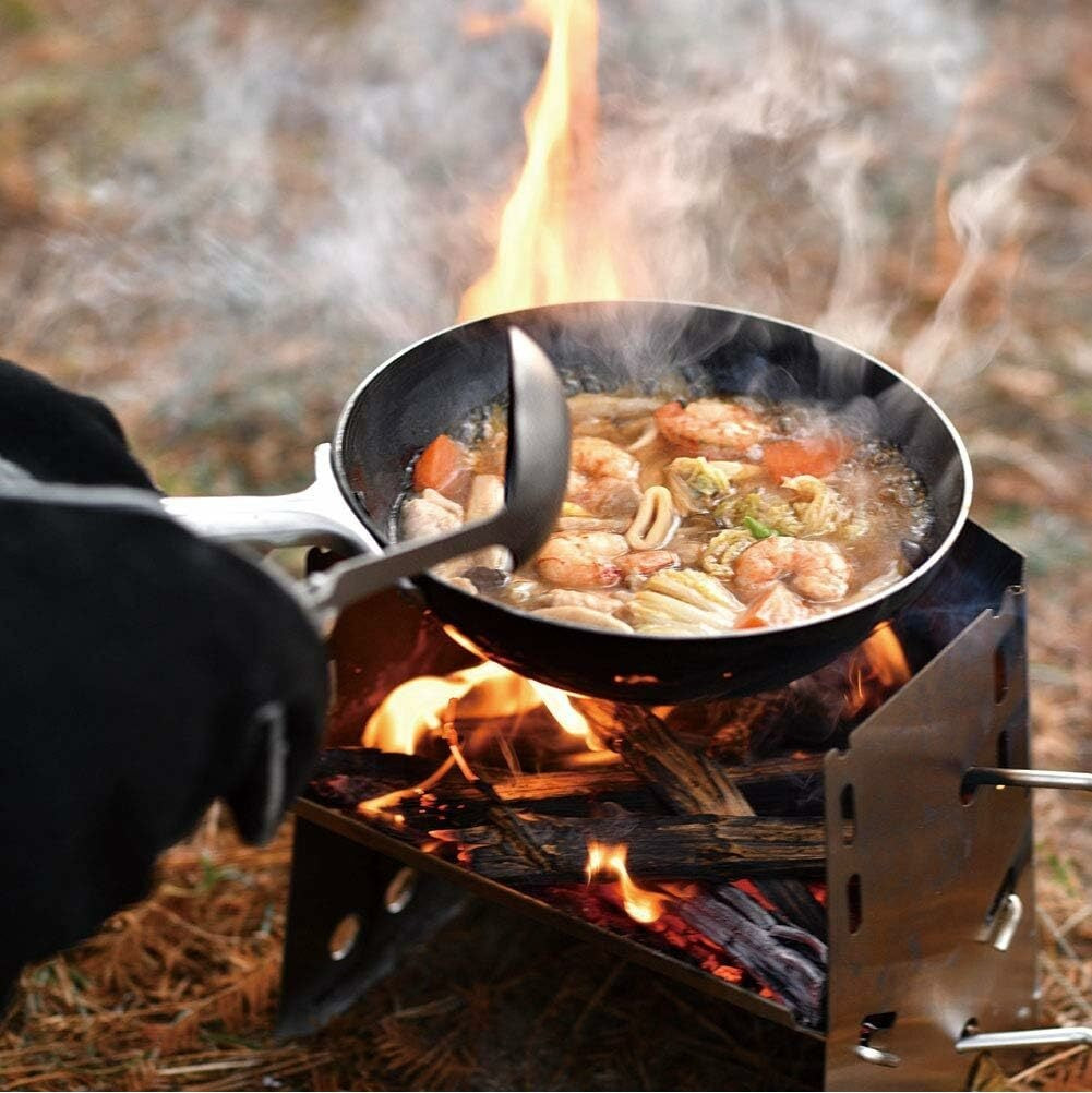 Uniflame Camp Chinese Frying Pan 17cm 中華小黑鍋