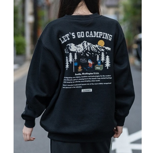 Gerry Let's go Camping 長 袖 T-Shirt Unisex男女兼著 GE25AW25