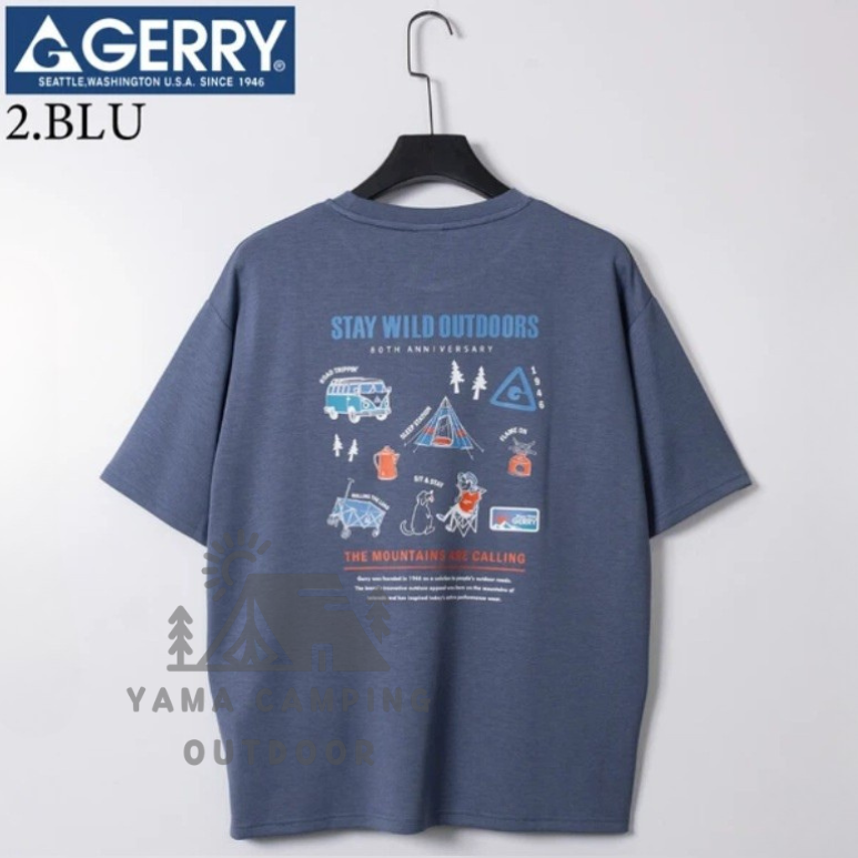 預購 Gerry Back Print Cool Touch Tee 涼感T Camping Gear