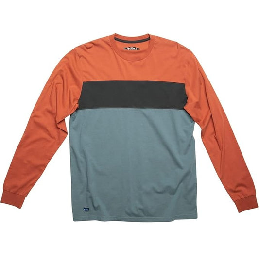 Kavu LS Untracked 長袖三色拼接