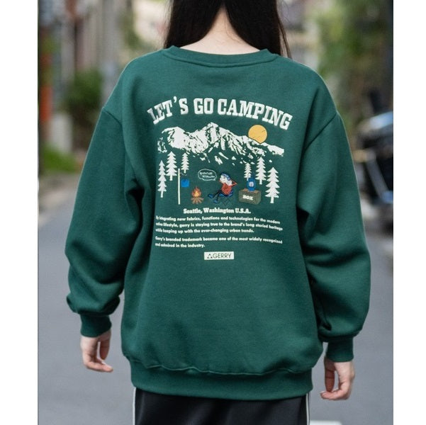 Gerry Let's go Camping 長 袖 T-Shirt Unisex男女兼著 GE25AW25