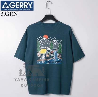 預購 Gerry Back Print Cool Touch Tee 涼感T Camping