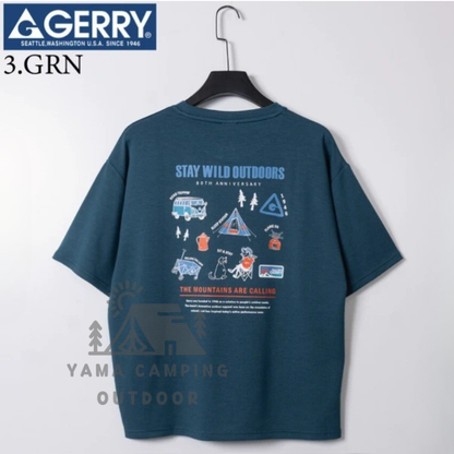 預購 Gerry Back Print Cool Touch Tee 涼感T Camping Gear