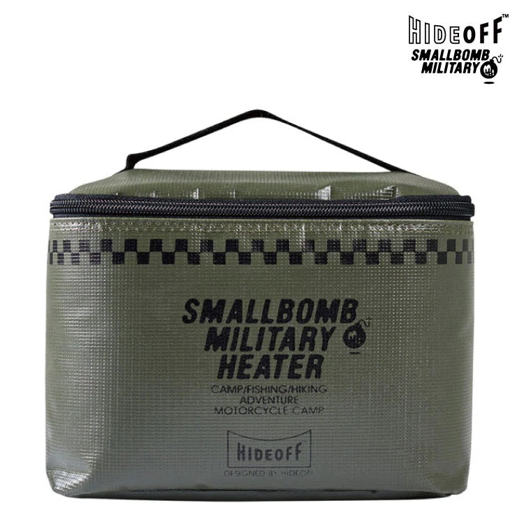 HIDEOFF Smallbomb Military Heater 軍風solo迷你暖爐(軍綠)