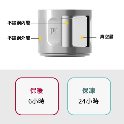 <預訂>Pilmoa E500MU 可摺耳保溫杯