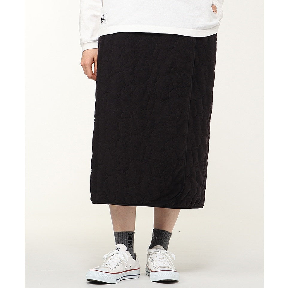 Chums Booby Stitch Fleece Blanket Skirt 抓毛毯裙