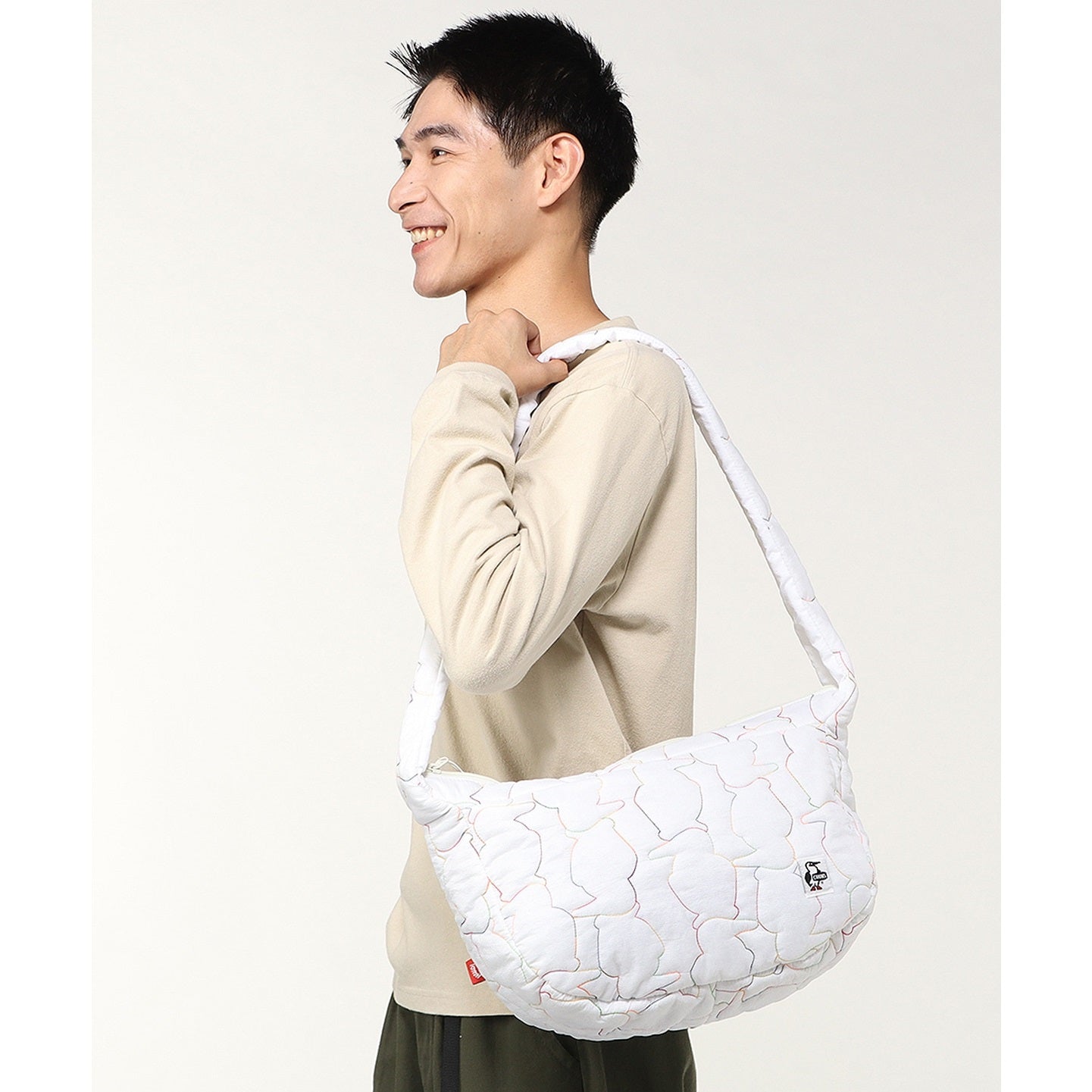 Chums Booby Stitch Shoulder Bag CH60-3840