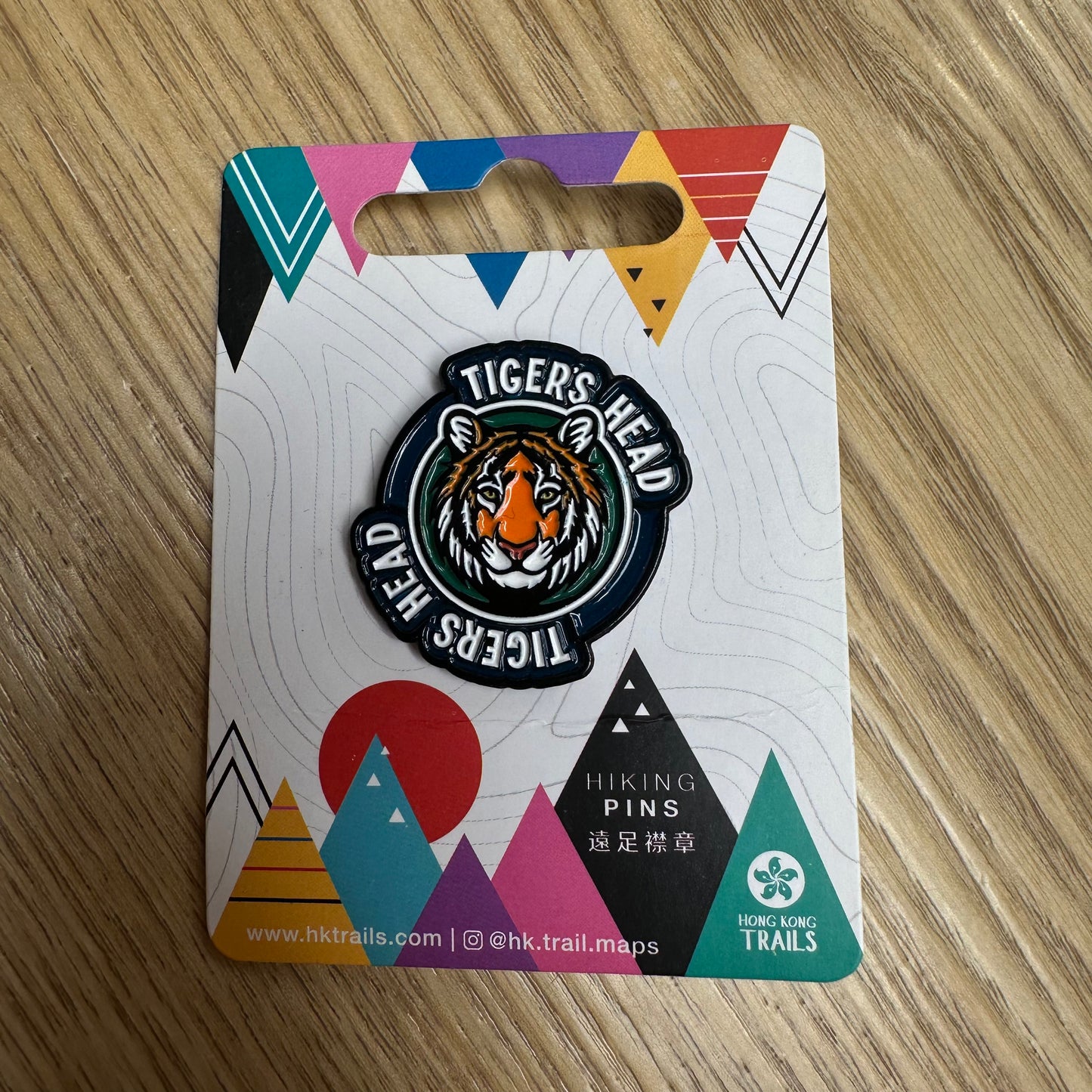 HK Trails Hiking Pins 遠足襟章