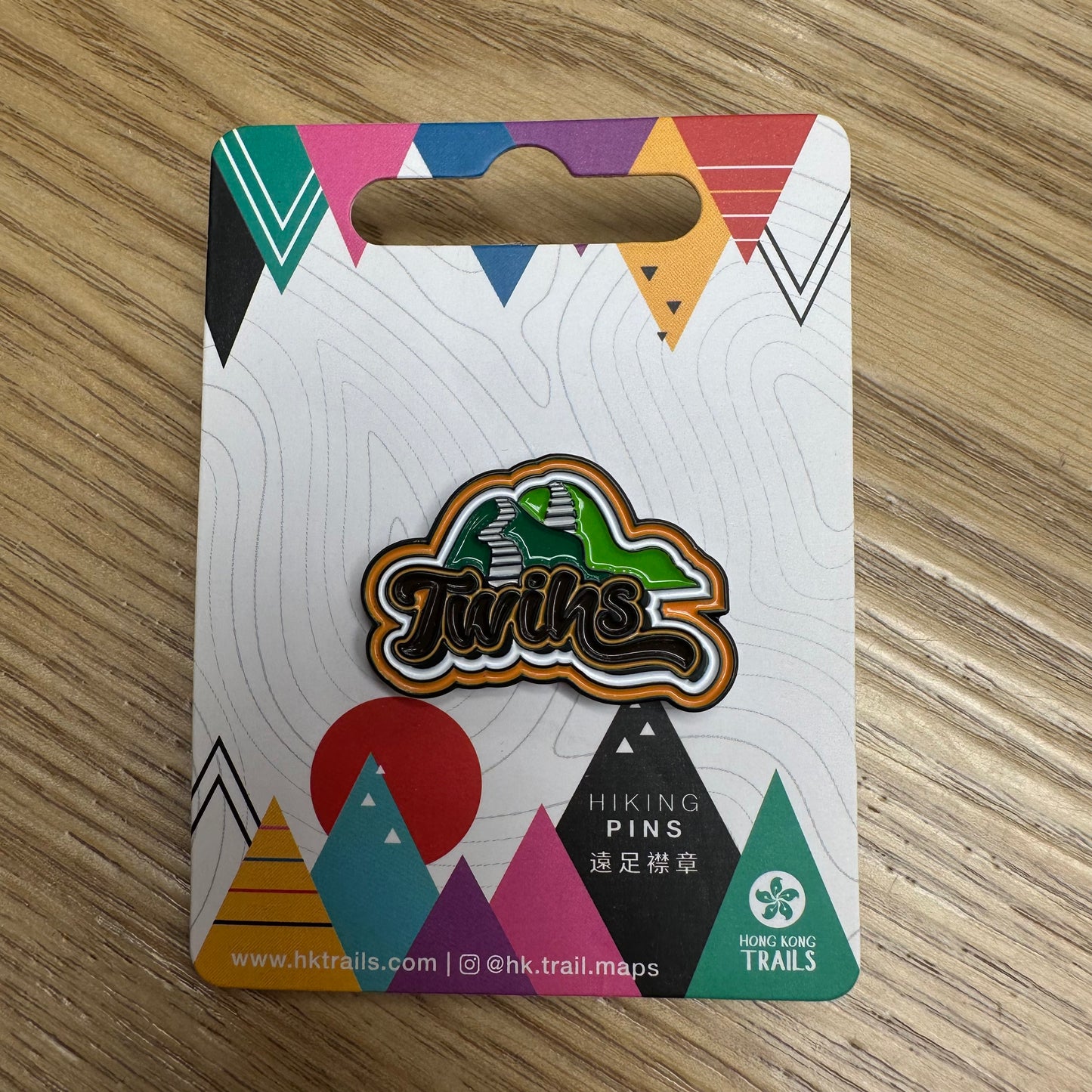 HK Trails Hiking Pins 遠足襟章