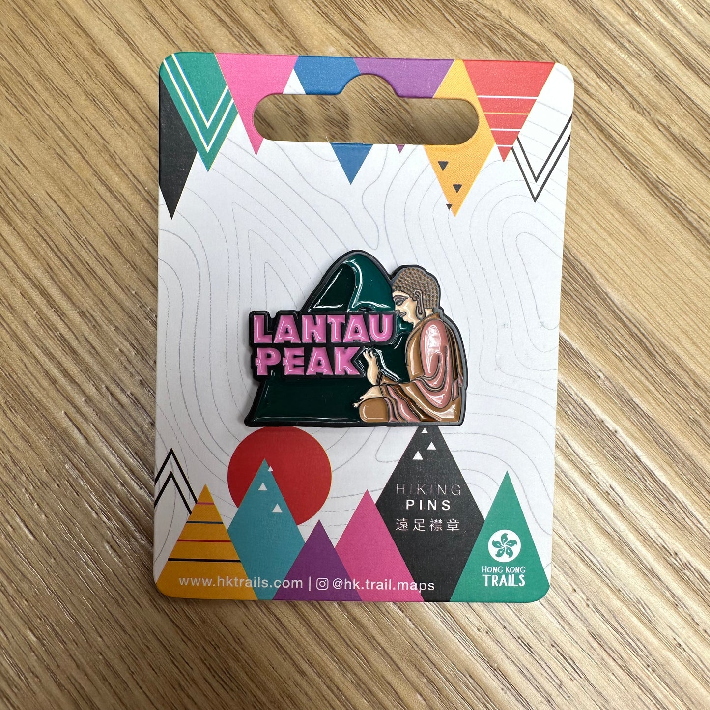 HK Trails Hiking Pins 遠足襟章