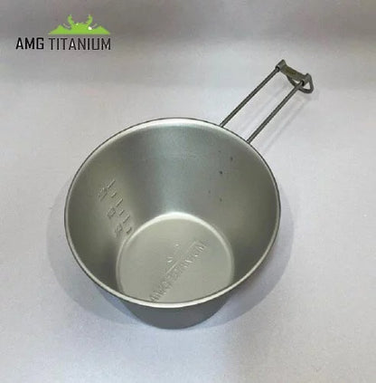 AMG Ti Folding Cup 可折疊鈦碗 370ml