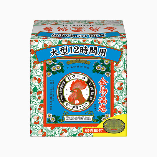 <預訂>日本金鳥の渦卷蚊香 特大裝(40卷)-森林味