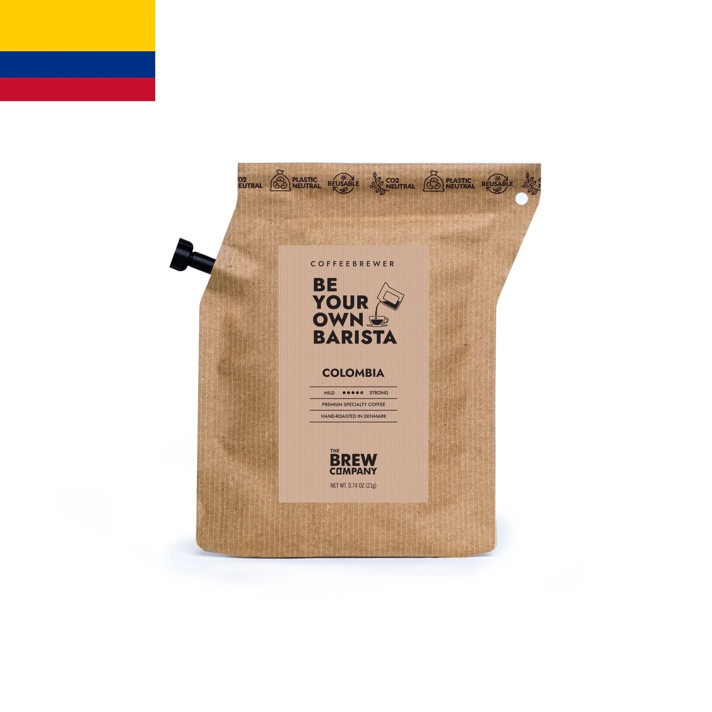 Grower's Cup Coffeebrewer - Colombia哥倫比亞咖啡包 (Best Before:27/04/2025)