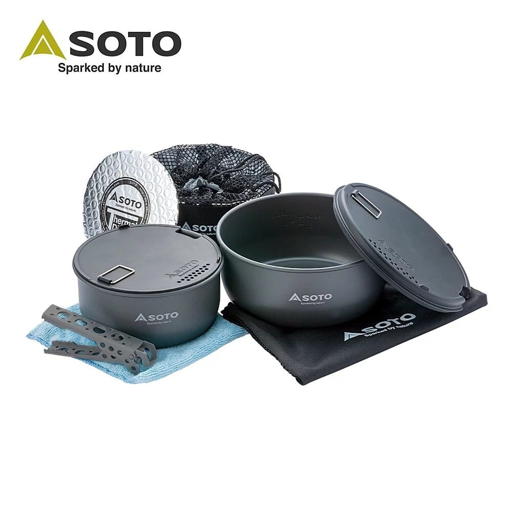 Soto Navigator Cookset 戶外鍋具9件組 SOD-501