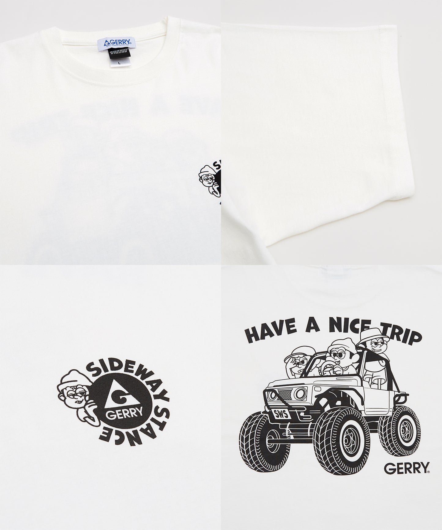 Gerry x Sideway Stance Have A NIce Trip Tee 32-9133