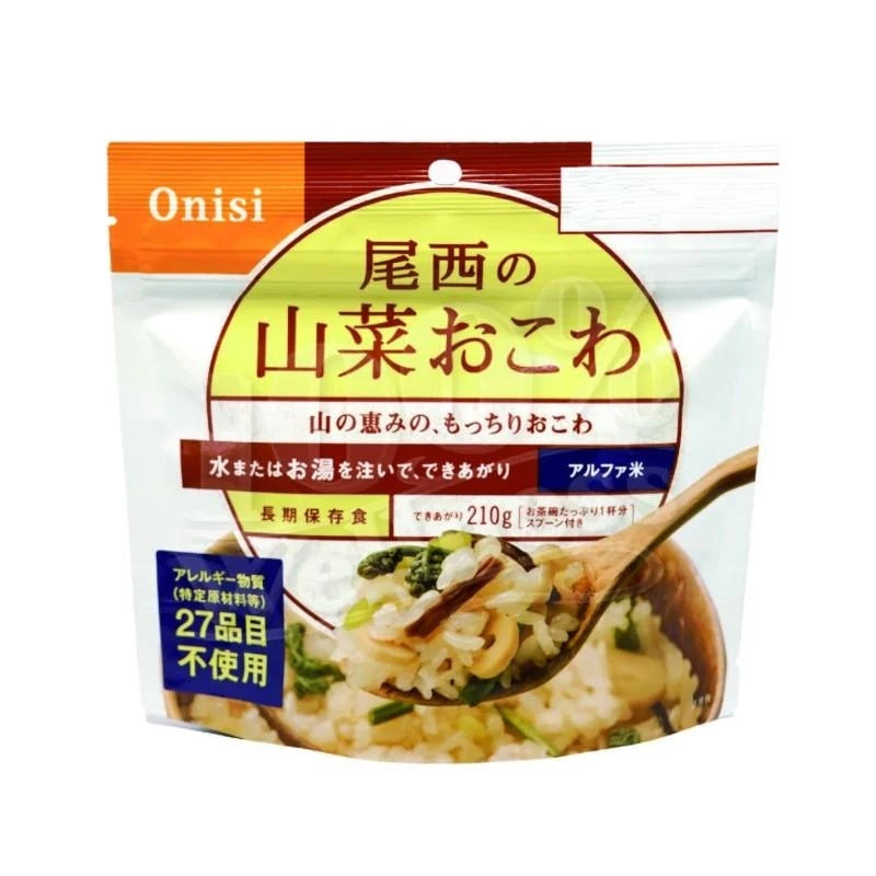 Onisi Japan Alpha Rice Instant Rice 尾西即食脫水飯