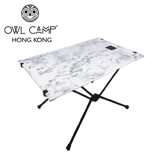 OWL CAMP 雪地迷彩桌