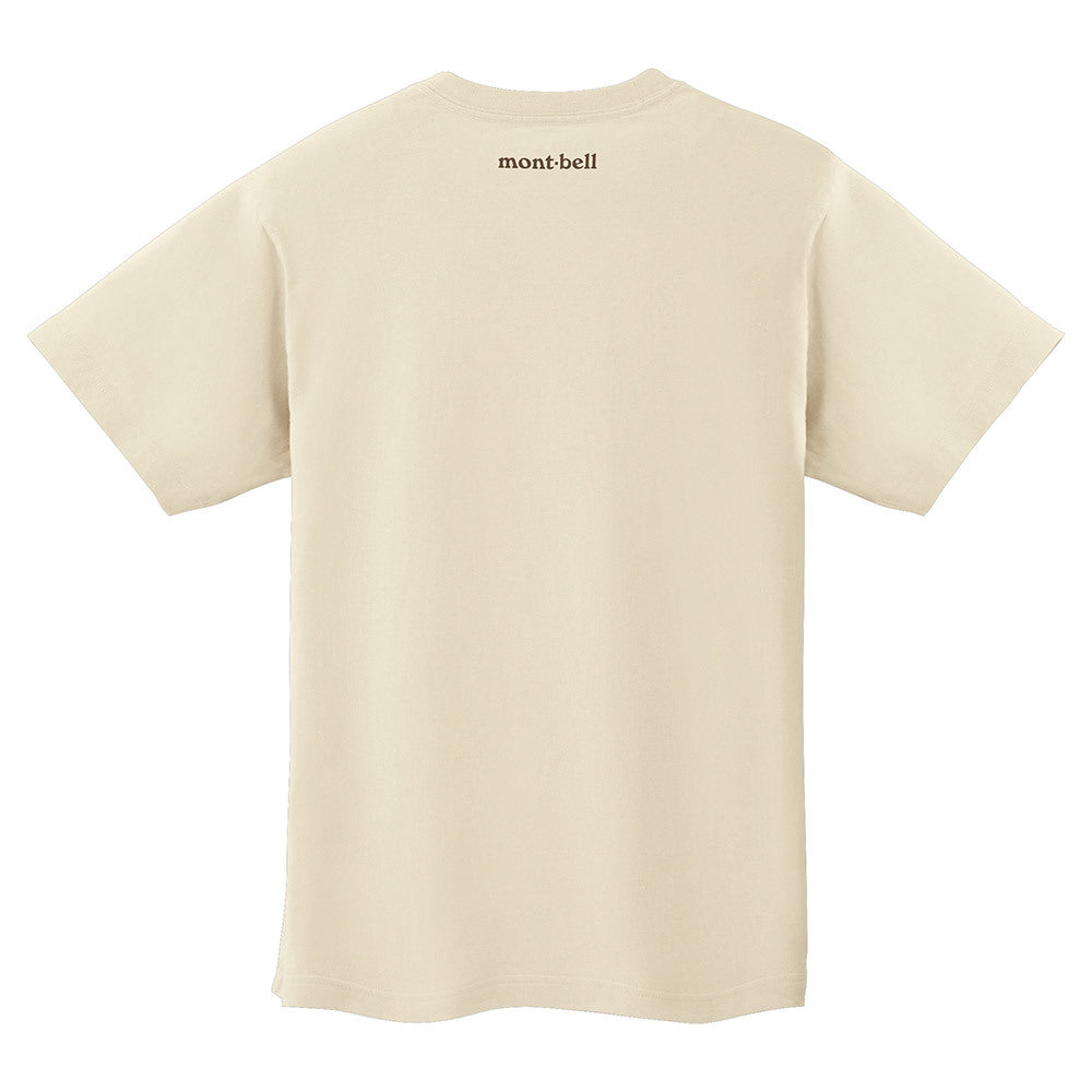 Montbell Pear Skin Cotton Tee Bear  男女兼用2104816