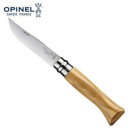 Opinel No.6 Stainless Steel Premium Wood Handles