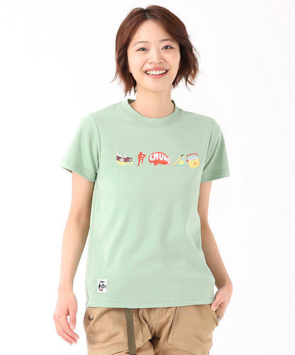 Chums Camp Gear Popin Art T-shirt Basil 淺綠色 CH01-2194