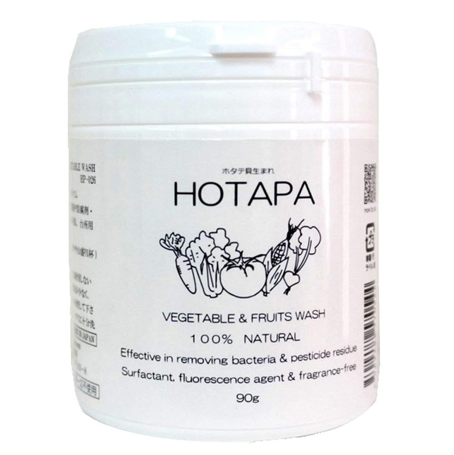 Hotapa Vegetable & Fruits Wash 日本貝殼製蔬果清洗粉 (90g)