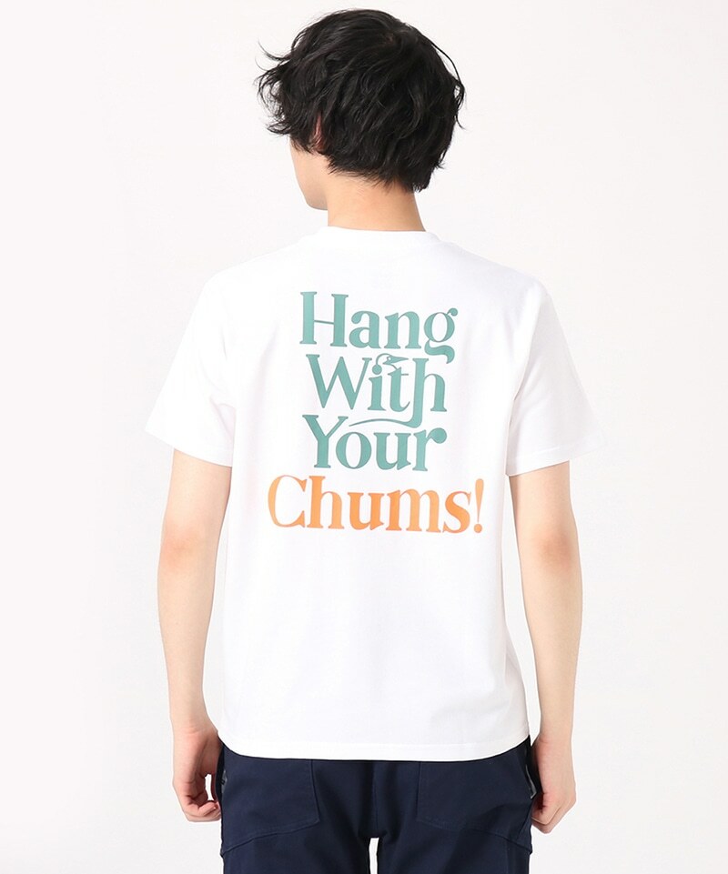 Chums Picnic Booby Pocket T-shirt Beige CH01-2192