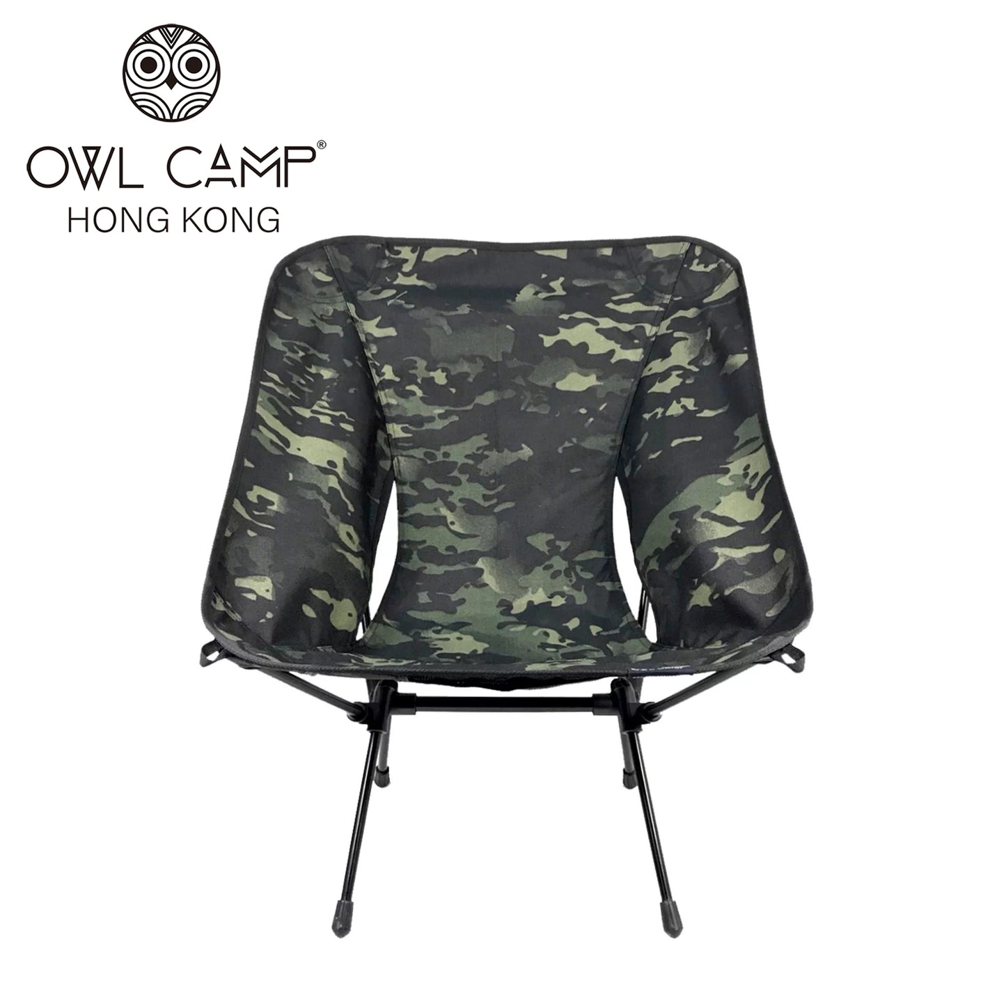 OWL CAMP 暗黑迷彩椅