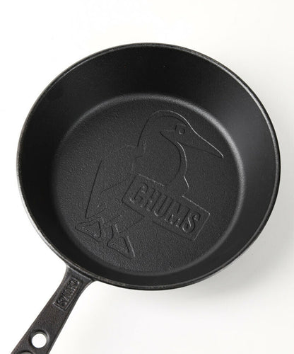 Chums Booby Skillet With Lid 10 Inch 10吋鑄鐵鍋連蓋