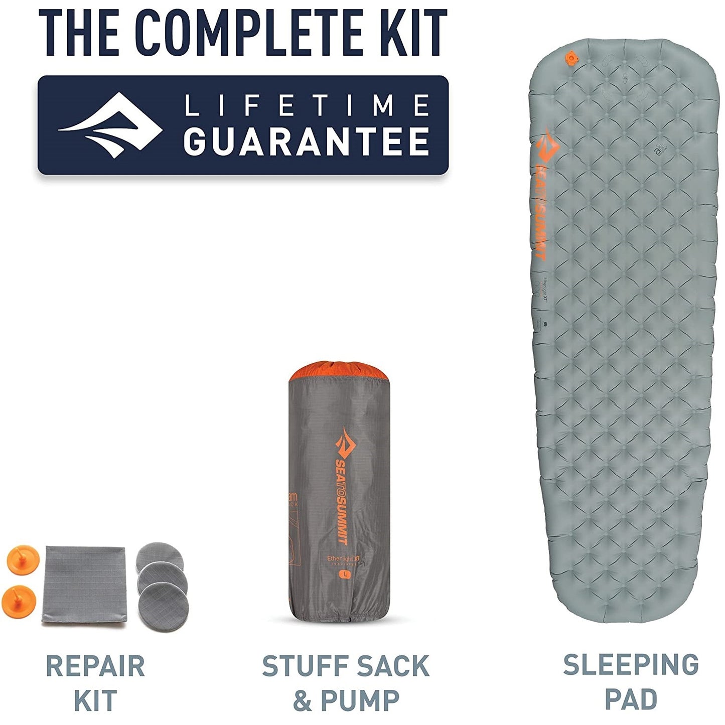 Sea To Summit Ether Light XT Insulated Air Sleeping Mat Regular極輕隔熱單人充氣睡墊 (連充氣手泵)