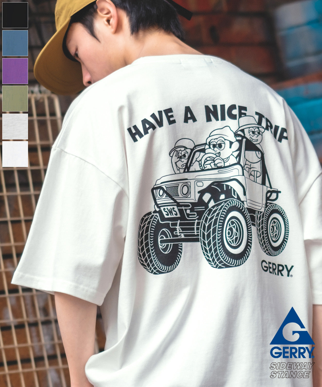 Gerry x Sideway Stance Have A NIce Trip Tee 32-9133