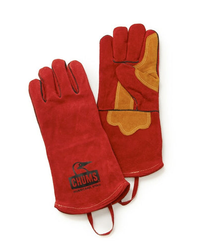 Chums Booby Face Leather Gloves Long CH62-2066