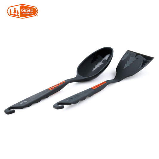 GSI Pack Spoon and Spatula Set 輕巧膠湯匙鍋鏟套裝