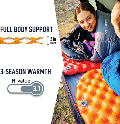 Sea To Summit Ultralight Insulated Sleeping Mat Regular超輕單人充氣睡墊 (連充氣手泵)